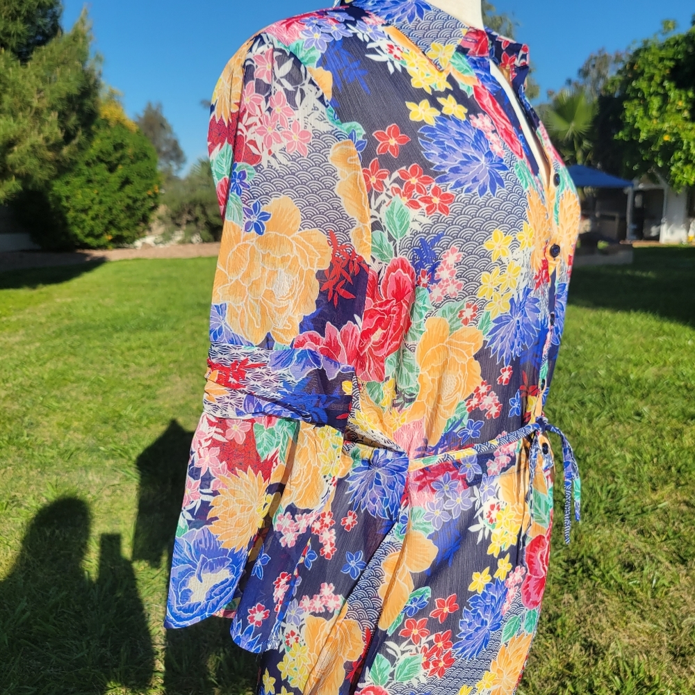 Cupio womens dress Size Medium or cover up - Picture 5 of 6